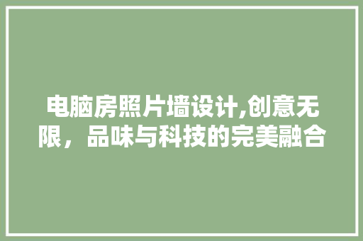 电脑房照片墙设计,创意无限，品味与科技的完美融合