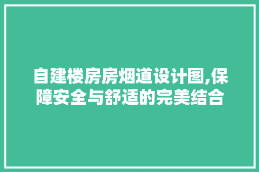 自建楼房房烟道设计图,保障安全与舒适的完美结合