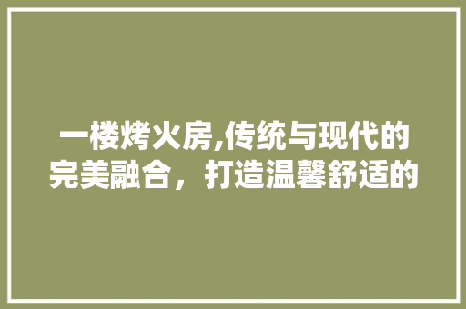 一楼烤火房,传统与现代的完美融合，打造温馨舒适的家居新体验